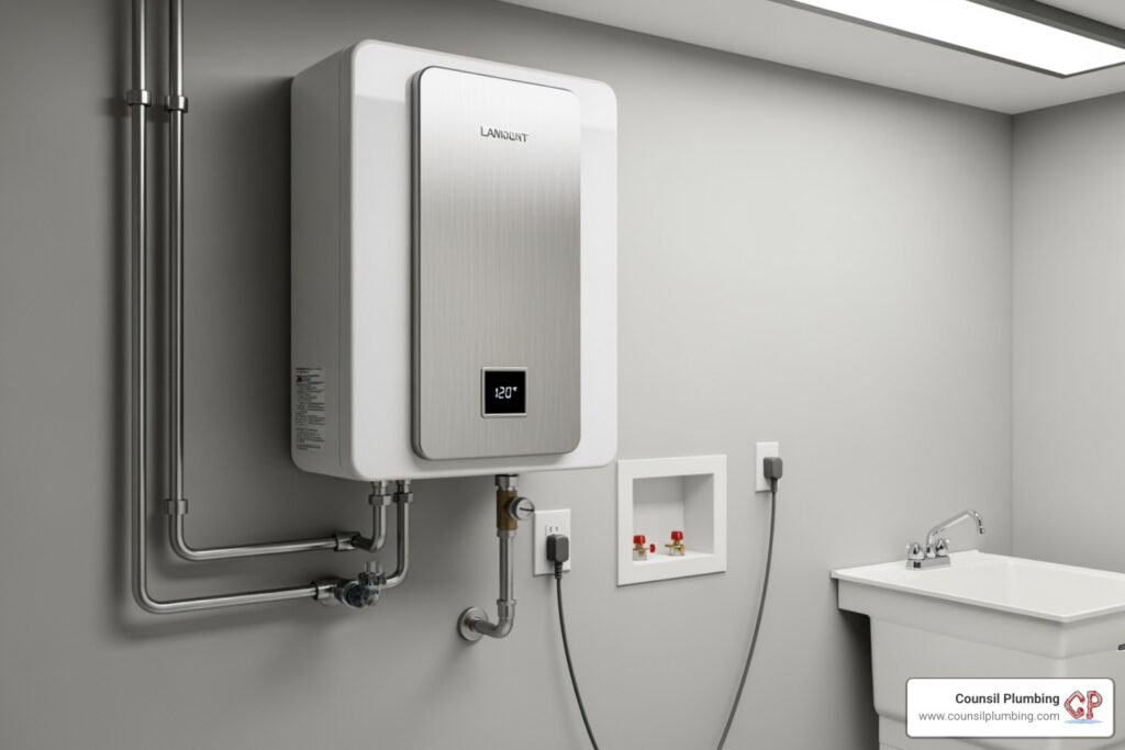 Current image: San Jose tankless water heater